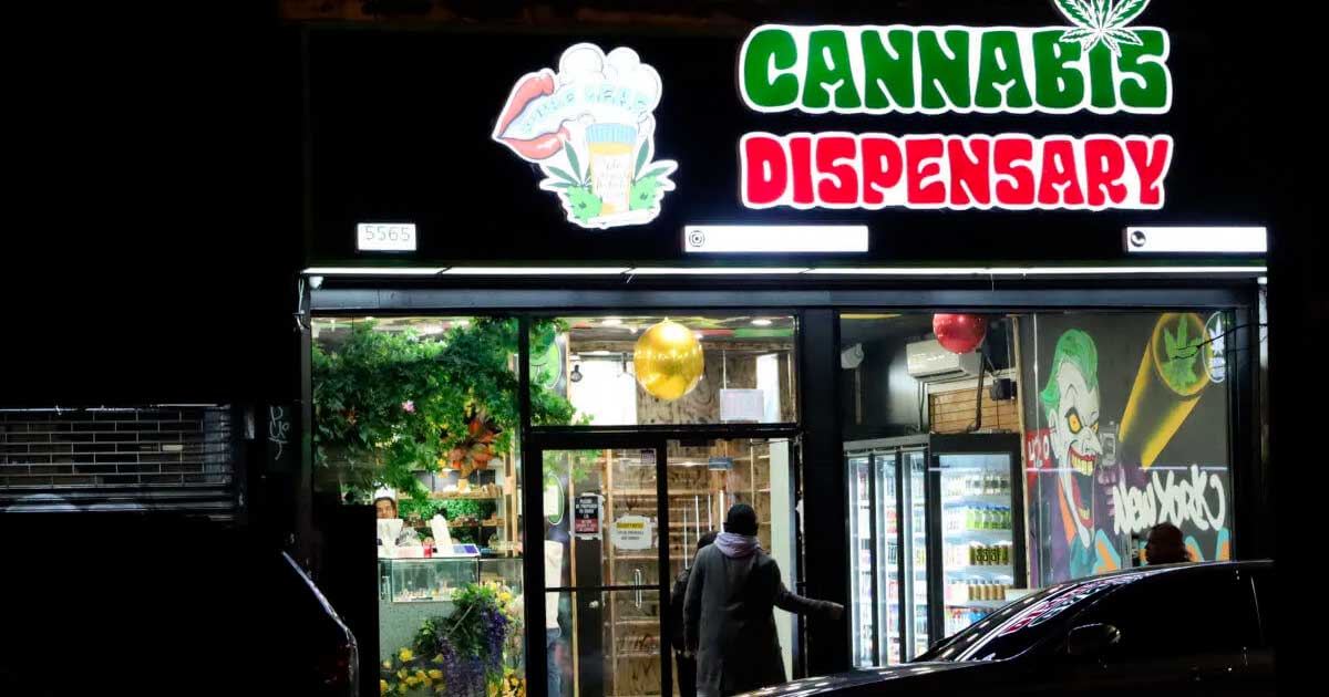 Chiusura dei negozi di cannabis a New York