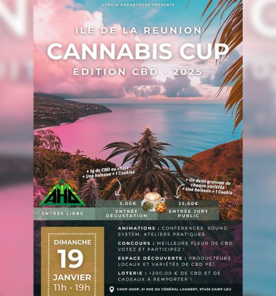 Cannabis Cup CBD alla Réunion